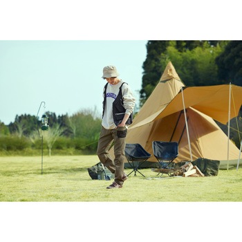 防融加工撥水マルチポケットベスト【ブラック/カーキ/ベージュ】 アイリスオーヤマ