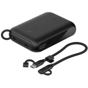 Belkin モバイルバッテリー 10000mAh with Display ブラック - BELKIN(ベルキン)