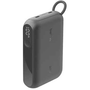 Belkin モバイルバッテリー 10000mAh with Display ブラック - BELKIN(ベルキン)