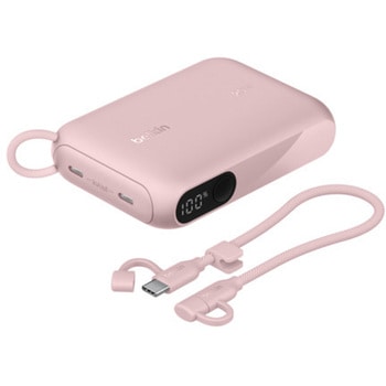 Belkin モバイルバッテリー 10000mAh with Display ピンク BELKIN(ベルキン)
