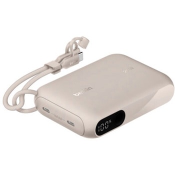 Belkin モバイルバッテリー 10000mAh with Display サンド BELKIN(ベルキン)