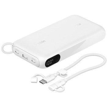 Belkin モバイルバッテリー 20000mAh with Display ホワイト BELKIN(ベルキン)