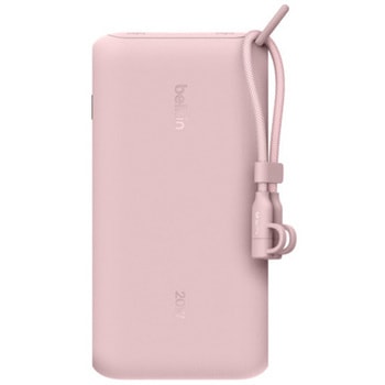 Belkin モバイルバッテリー 20000mAh with Display ピンク - BELKIN(ベルキン)