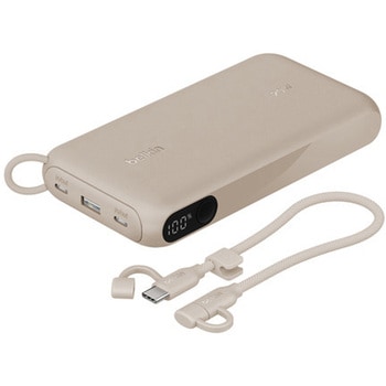 Belkin モバイルバッテリー 20000mAh with Display サンド BELKIN(ベルキン)