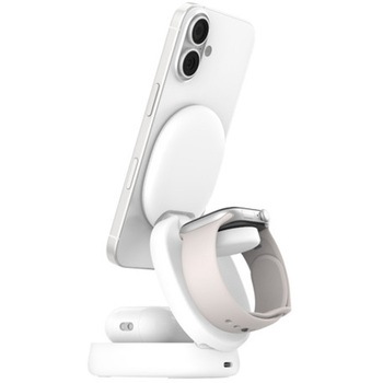 Belkin Qi2 3 in 1 ワイヤレス充電スタンド ホワイト BELKIN(ベルキン)
