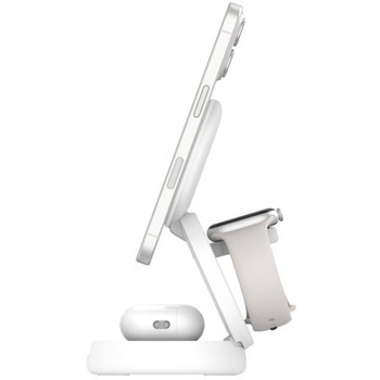 Belkin Qi2 3 in 1 ワイヤレス充電スタンド ホワイト BELKIN(ベルキン)