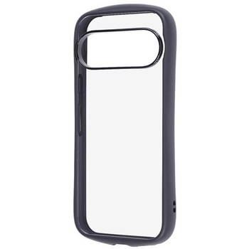 Google Pixel 10/10 Pro Like standard Puffull 耐衝撃 カメラ保護 ハイブリッドケース / ブラック レイ・アウト