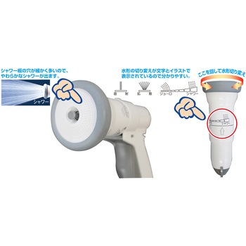 ワンタッチアクアネットノズル TOYOX(トヨックス)