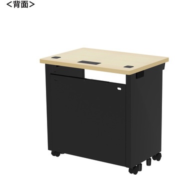 デスク eシリーズ 薄い木目×ブラック サンワサプライ