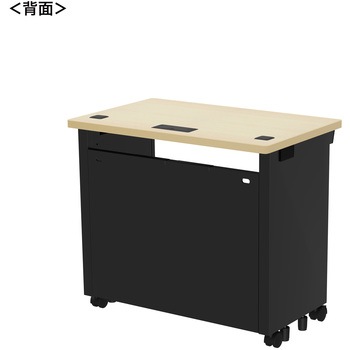 デスク eシリーズ 薄い木目×ブラック サンワサプライ