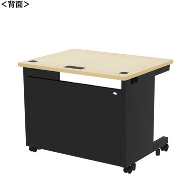 デスク eシリーズ 薄い木目×ブラック サンワサプライ