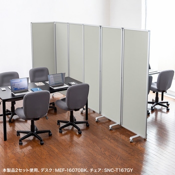 パーティション 三連タイプ クロスタイプ サンワサプライ