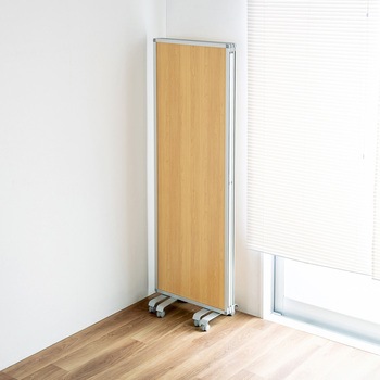 パーティション 三連タイプ 木目タイプ サンワサプライ