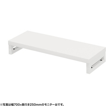 机上ラック eシリーズ ホワイト×ホワイト角脚 サンワサプライ