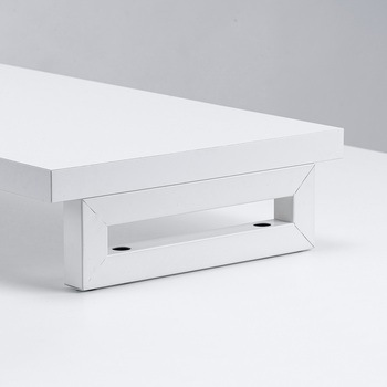 机上ラック eシリーズ ホワイト×ホワイト角脚 サンワサプライ