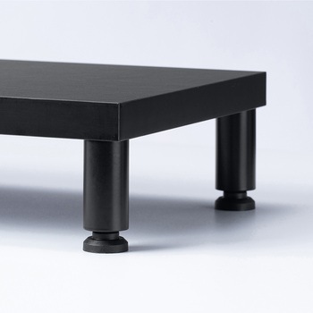 机上ラック eシリーズ ブラック×ブラック丸脚 サンワサプライ