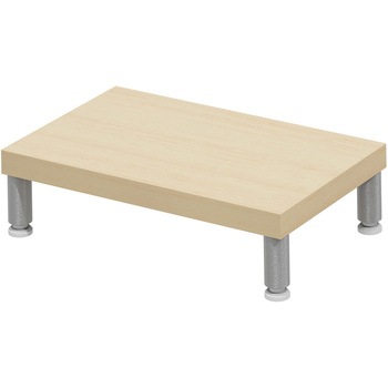 机上ラック eシリーズ 薄い木目×ホワイト丸脚 サンワサプライ