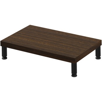 机上ラック eシリーズ 濃い木目×ブラック丸脚 サンワサプライ