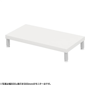 机上ラック eシリーズ ホワイト×ホワイト丸脚 サンワサプライ