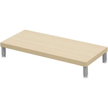 机上ラック eシリーズ 薄い木目×ホワイト丸脚 サンワサプライ