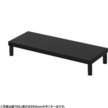 机上ラック eシリーズ ブラック×ブラック丸脚 サンワサプライ