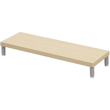 机上ラック eシリーズ 薄い木目×ホワイト丸脚 サンワサプライ