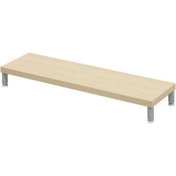 机上ラック eシリーズ 薄い木目×ホワイト丸脚 サンワサプライ