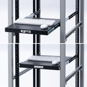 スライド棚 19インチマウント サンワサプライ