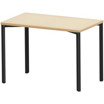 テーブル eシリーズ 薄い木目×ブラック サンワサプライ