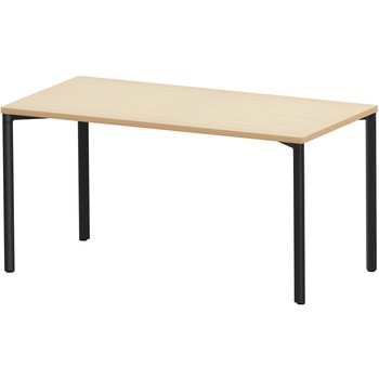 テーブル eシリーズ 薄い木目×ブラック サンワサプライ