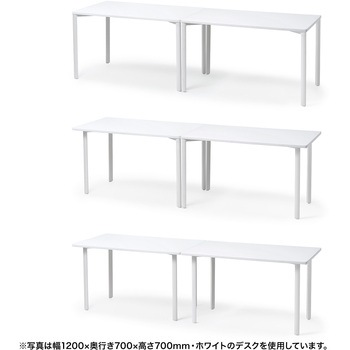 テーブル eシリーズ 薄い木目×ブラック サンワサプライ