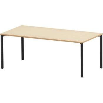 テーブル eシリーズ 薄い木目×ブラック サンワサプライ