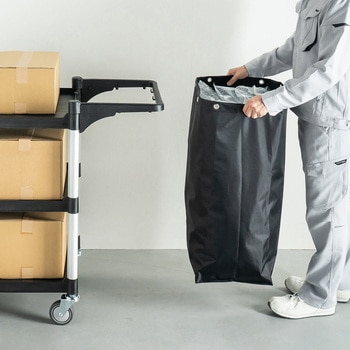 カート 3段式 収納袋付き サンワダイレクト