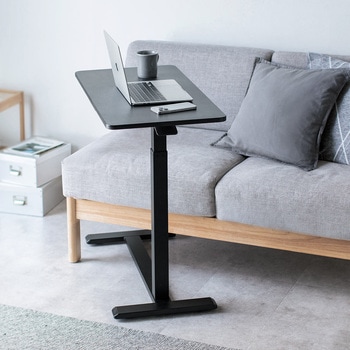 デスク ガス昇降 低床キャスター サンワダイレクト