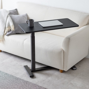 デスク ガス昇降 低床キャスター サンワダイレクト