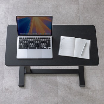 デスク ガス昇降 低床キャスター サンワダイレクト