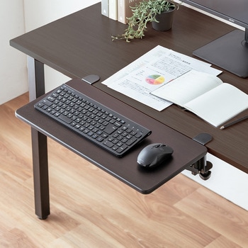 デスクエクステンダー 折りたたみ クランプ式 サンワダイレクト