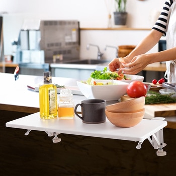 デスクエクステンダー 折りたたみ クランプ式 サンワダイレクト