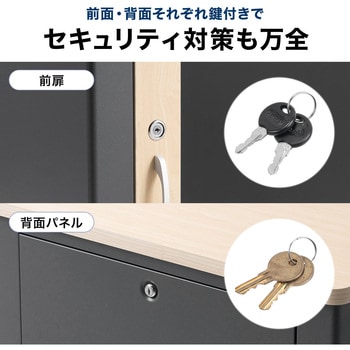 19インチサーバーラック 18U 騒音低減 サンワダイレクト