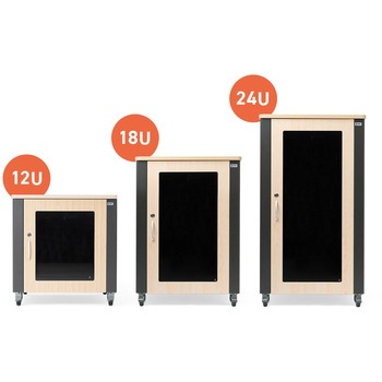 19インチサーバーラック 18U 騒音低減 サンワダイレクト