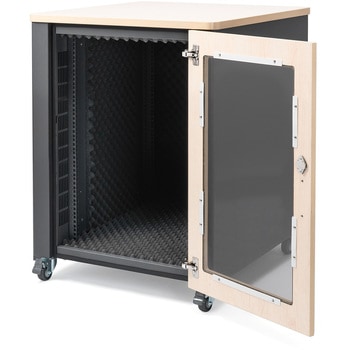 19インチサーバーラック 18U 騒音低減 サンワダイレクト