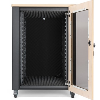 19インチサーバーラック 18U 騒音低減 サンワダイレクト