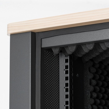 19インチサーバーラック 18U 騒音低減 サンワダイレクト