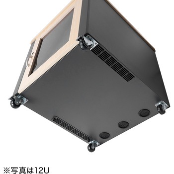 19インチサーバーラック 18U 騒音低減 サンワダイレクト