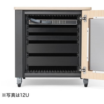 19インチサーバーラック 18U 騒音低減 サンワダイレクト