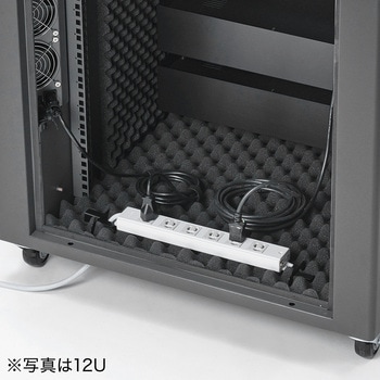 19インチサーバーラック 24U 騒音低減 サンワダイレクト