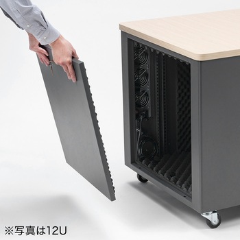 19インチサーバーラック 24U 騒音低減 サンワダイレクト