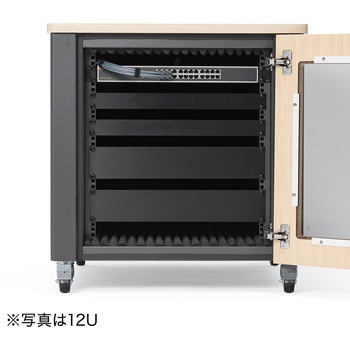 19インチサーバーラック 24U 騒音低減 サンワダイレクト