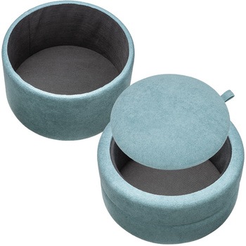 スツール 収納BOX付き サンワダイレクト