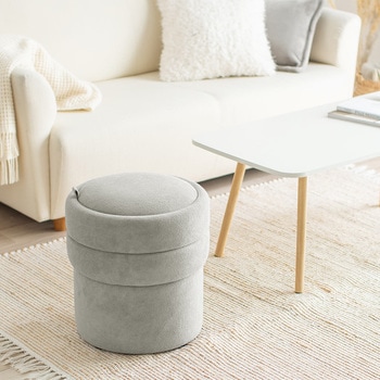 スツール 収納BOX付き サンワダイレクト